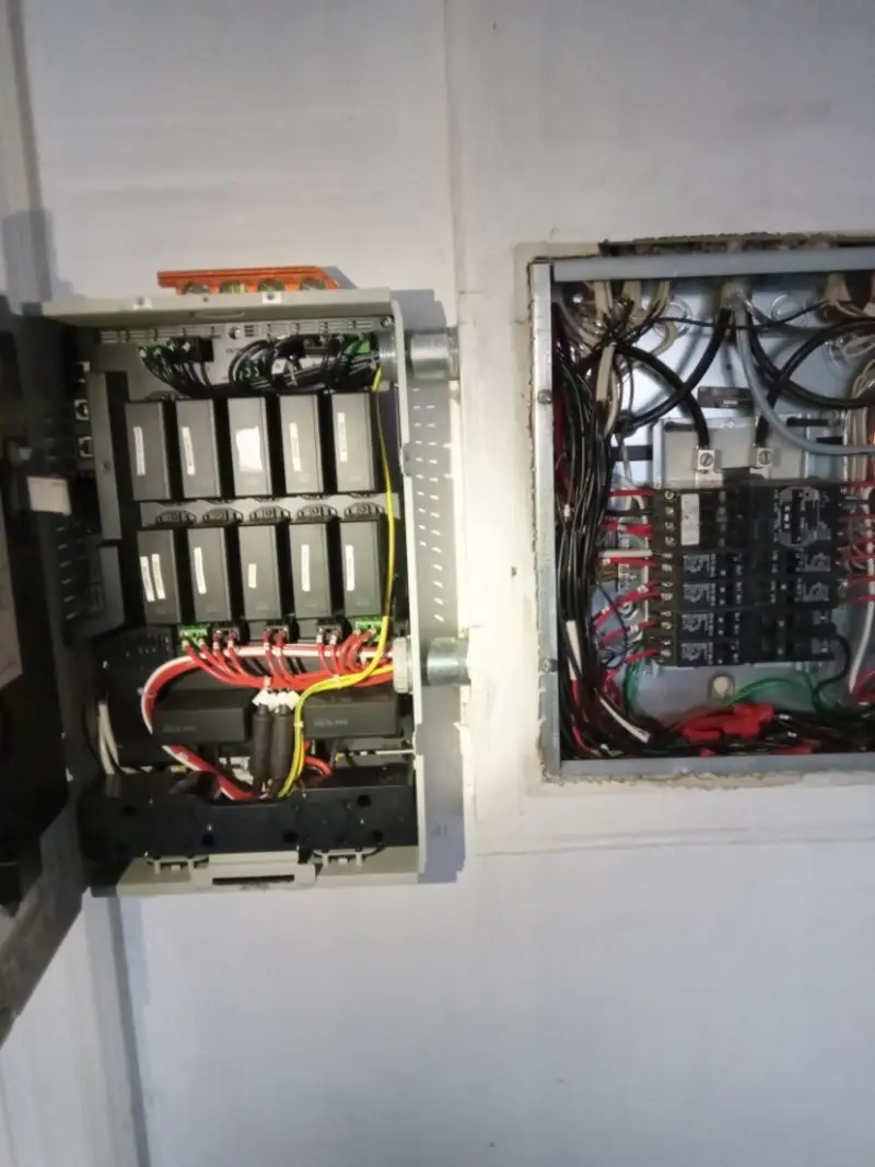 Electrical panel upgrade completed for Indoor Lighting Installation in Bowling Green